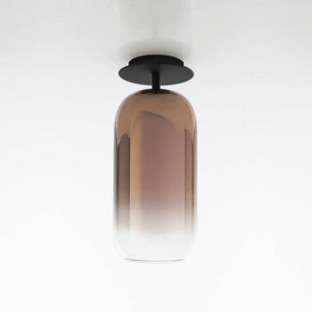 Artemide Gople Mini mennyezeti lámpa, bronz/fekete kép