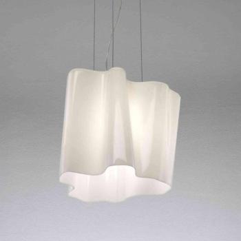 Artemide Logico függőlámpa üvegből 24 cm kép