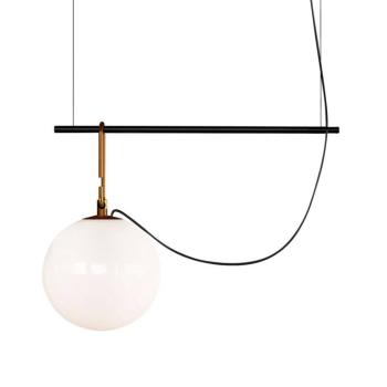 Artemide nh S1 22 függőlámpa 55 cm gömb Ø 22cm kép