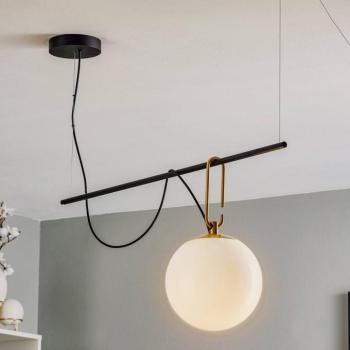Artemide nh S2 22 függőlámpa 90,5 cm Gömb Ø 22 cm kép