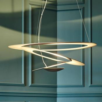 Artemide Pirce LED lógó lámpa arany 3 000 K kép