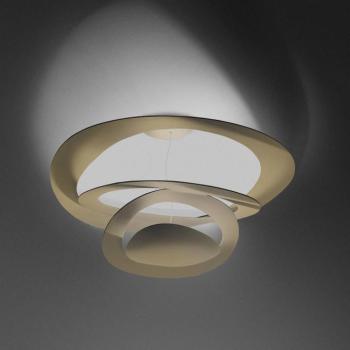 Artemide Pirce Mini LED mennyezeti lámpa, 3000K, arany színben kép