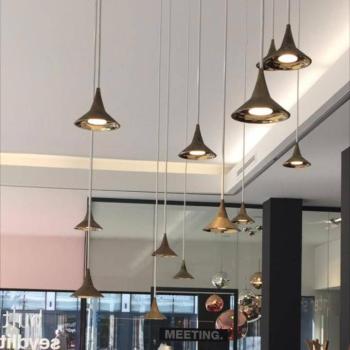 Artemide Unterlinden függő lámpa sárgaréz 2 700 K kép