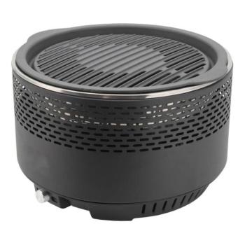  Asztali faszenes grillsütő 4xAA/USB fekete  kép