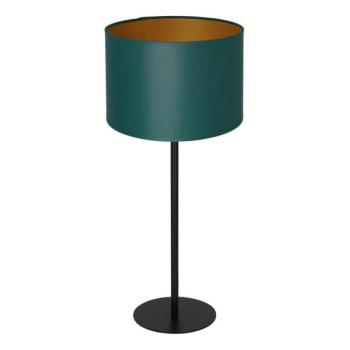  Asztali lámpa ARDEN 1xE27/60W/230V, 25 cm átmérő, zöld/arany  kép