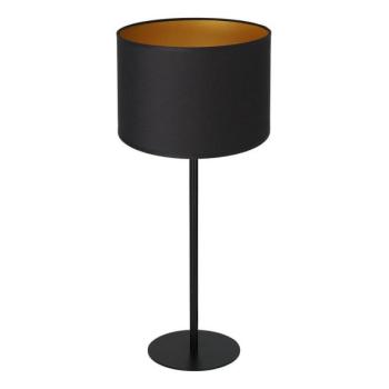  Asztali lámpa ARDEN 1xE27/60W/230V á. 25 cm fekete/arany  kép