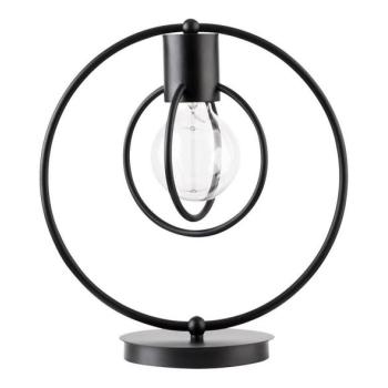  Asztali lámpa AURA 1xE27/60W/230V fekete  kép