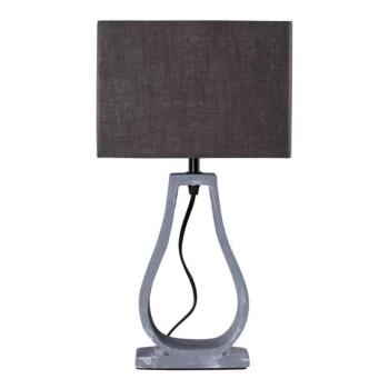  Asztali lámpa FEMO 1xE14/40W/230V szürke/barna  kép