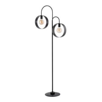  Asztali lámpa HAPPY 2xE27/60W/230V fekete  kép