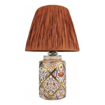  Asztali lámpa RAMZES 1xE27/40W/230V raffia  kép