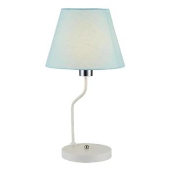  Asztali lámpa YORK 1xE14/60W/230V fehér/kék  kép