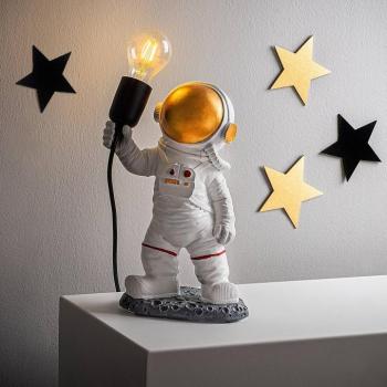 Asztali világítás Astronaut-1, fehér, poliészter, magasság 32 cm kép
