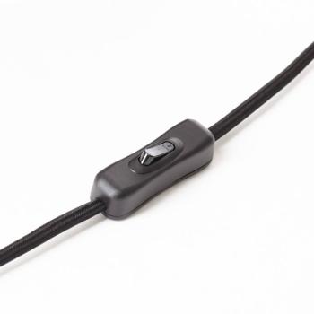 Asztali világítás Daeny üvegbúrával, kék kép