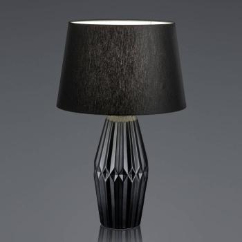 Asztali világítás Kera, textilbúra, 58 cm kép
