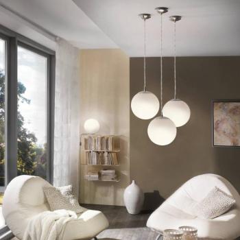 Asztali világítás Rondo, Ø 20 cm, fehér kép