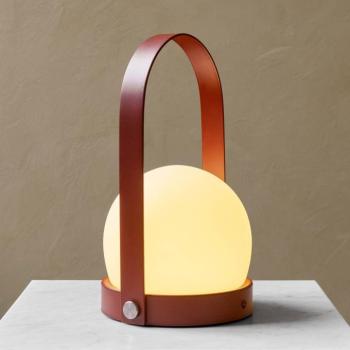 Audo Carrie LED deco világítás akkuval IP44, piros kép