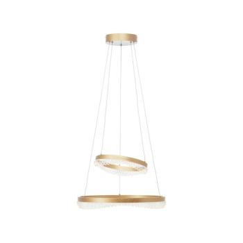 Aurora LED-es függőlámpa, arany színű, Ø 30 cm, alumínium, CCT kép