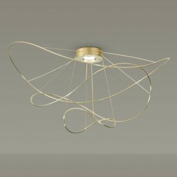 Axolight Hoops 3 LED-es mennyezeti lámpa, arany színben kép