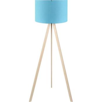  AYD állólámpa 1xE27/40W/230V kék/bézs  kép