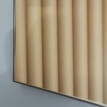 AYTM Arcus tükör, fekete, magasság 115 cm, üveg, MDF fa kép