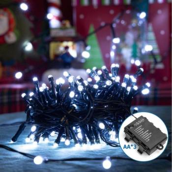  B.V.  kültéri LED karácsonyi fényfüzér 300 LED, 8 funkció, 15,3 m, IP44, hide  kép