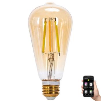 B.V. LED Dimmelhető izzó FILAMENT MESH ST64 E27/6W/230V 2700 kép