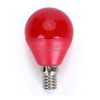  B.V. LED Izzó G45 E14/4W/230V piros  kép
