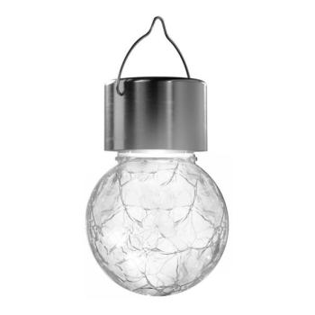  B.V.  LED napelemes lámpa 0,006W 1,2V króm 6500K IP44  kép