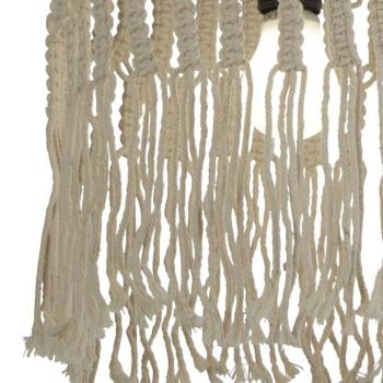 Bahama függőlámpa, fehér, kötél, Ø 31,5 cm, E27 kép