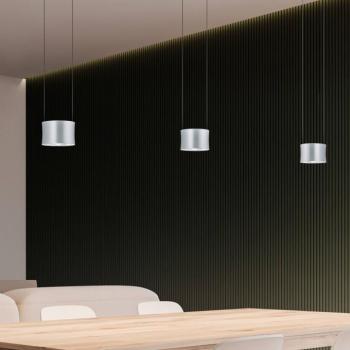 BANKAMP Impulse LED függő lámpa 3 izzós nikkel kép