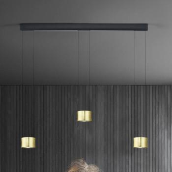 BANKAMP Luce elevata Impulse 3 égő aranylap/fekete kép