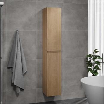 BATH DELUXE Fürdőszobai szekrény OLIVER 186 cm tölgy  kép