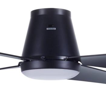 Beacon LED mennyezeti ventilátor Aria CTC, fekete, 122 cm, csendes kép