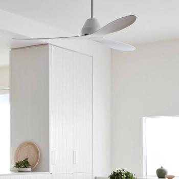 Beacon mennyezeti ventilátor Whitehaven, fehér, egyenáramú, csendes, 142 cm kép