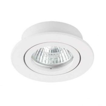 Beépíthető spot keret , lámpatest , MR16 , DALLA CT-DTO50-W , kerek , fehér , billenthető kép