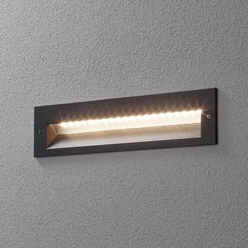 BEGA 33055 LED fali 3000K grafit 32 cm kép