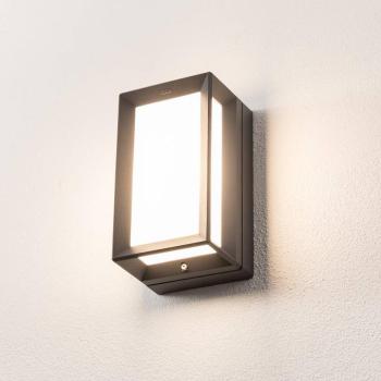 BEGA LED kültéri fali lámpa 22750 K3, grafit, öntött alumínium. Üveg kép