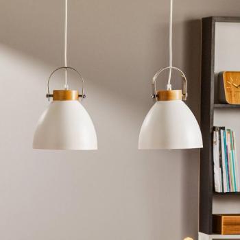 Bergen függő világítás, 2 izzós, fehér kép