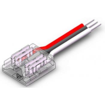 Betáp kábel , 10 mm-es , 3 pólusus , CCT DOTLESS COB LED szalaghoz , IP20/IP65 , MULTI SNAP kép
