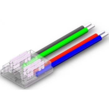 Betáp kábel , 10 mm-es , 4 pólusus , RGB DOTLESS COB LED szalaghoz , IP20/IP65 , MULTI SNAP kép