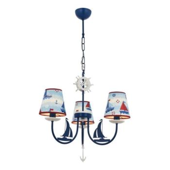  BOAT gyerek csillár 3xE14/40W/230V kék  kép