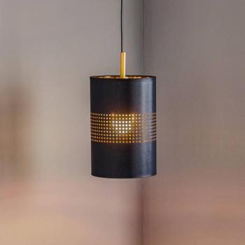 Bogart lógó világítás, 1 izzós, fekete/arany kép