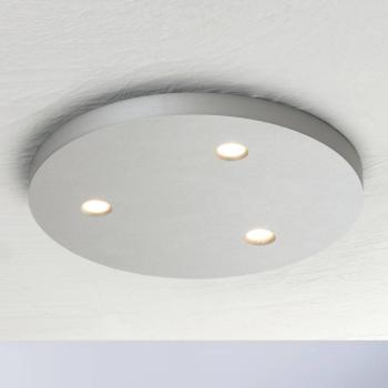Bopp Close LED mennyezeti lámpa 3 lámpás kerek alumíniumból kép