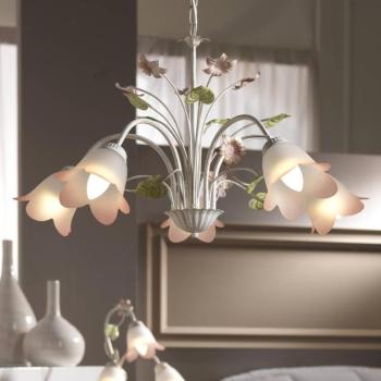 Botton lógó világítás, 5 izzós, firenzei stílusban kép