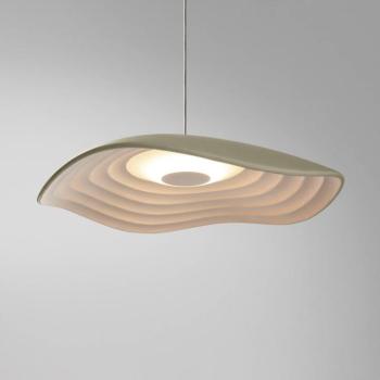 Bover LED függőlámpa Valentina S24, olajzöld/fehér kép