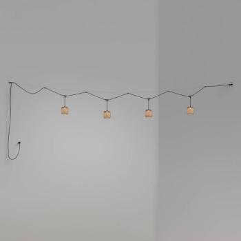 Bover Nans S/16/4L LED külső függő világítás barna kép