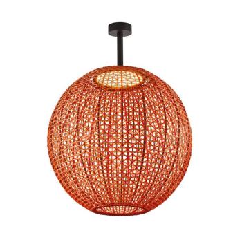 Bover Nans Sphere PF/60 LED kültéri mennyezeti lámpa piros színben kép