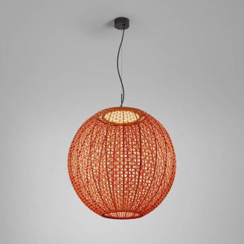 Bover Nans Sphere S/80 LED kültéri függőlámpa piros színben kép