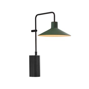 Bover Platet A01 LED kültéri falilámpa zöld ernyő kép
