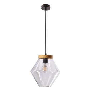  BRELS kábeles függőlámpa 1xE27/40W/230V, átlátszó  kép